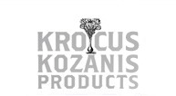 logo of the organic saffron infusion brand Krocus Kozanis