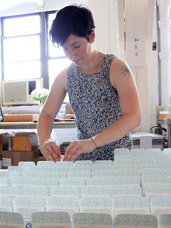 Rachel Winard creator of the organic brand Soapwalla