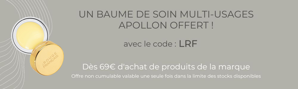 Cadeau code promo Le Rouge Français