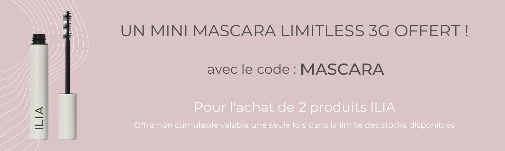 Cadeau code promo maquillage ILIA