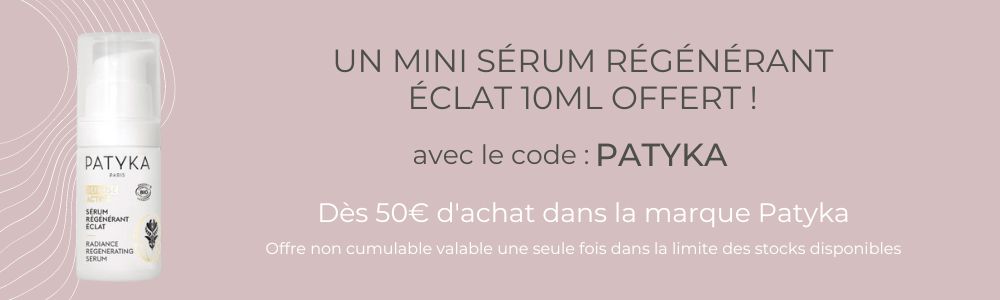 Cadeau code promo Patyka