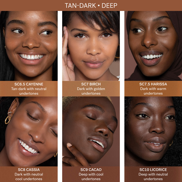 Choose ILIA true skin concealer colour