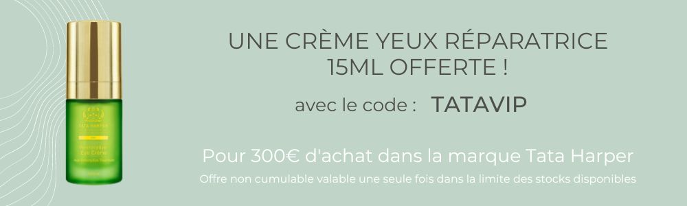 Cadeau code promo Tata Harper