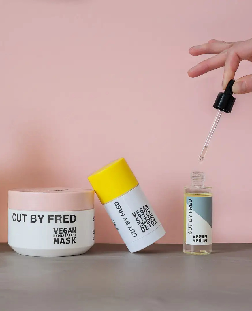 Produits de soins vegan CUT BY FRED