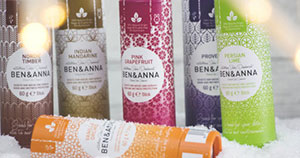 Ben & Anna natural and vegan deodorant