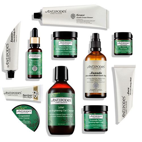 Buy Antipodes organic and natural skincare from new zealand