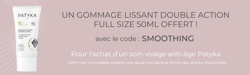 Cadeau code promo remise Patyka