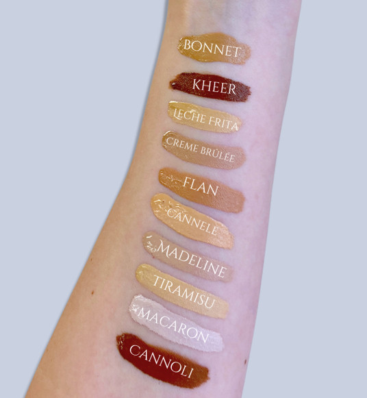 The Gressa Essentialist concealer swatch